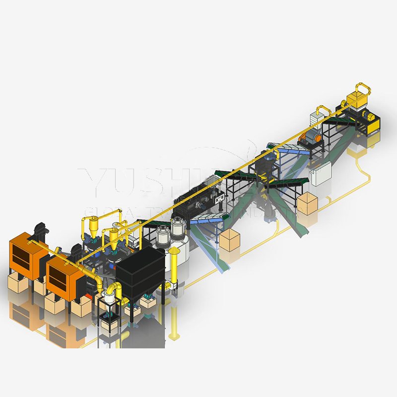 Solar Panel Recycling Plant Electric Waste Recycling Solutions Supplier